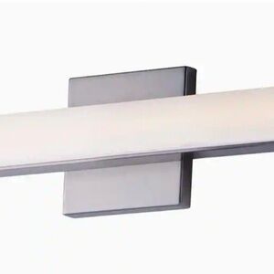 Satin Nickel Bath Light Fixture